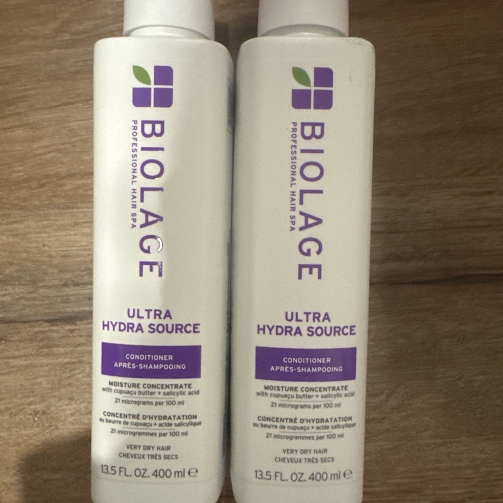 Biolage Ultra Hydra Source Conditioner -  2 Bottles (13.5 fl oz) each